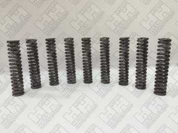 Комплект пружинок (9шт.) для гусеничный экскаватор HYUNDAI R160LC-7A (XJBN-00421)